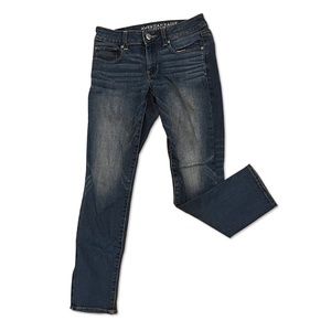 AE Skinny Jeans - Size 2 Short - Dark Wash